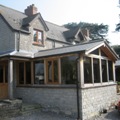 Oak frame extension, Somerset